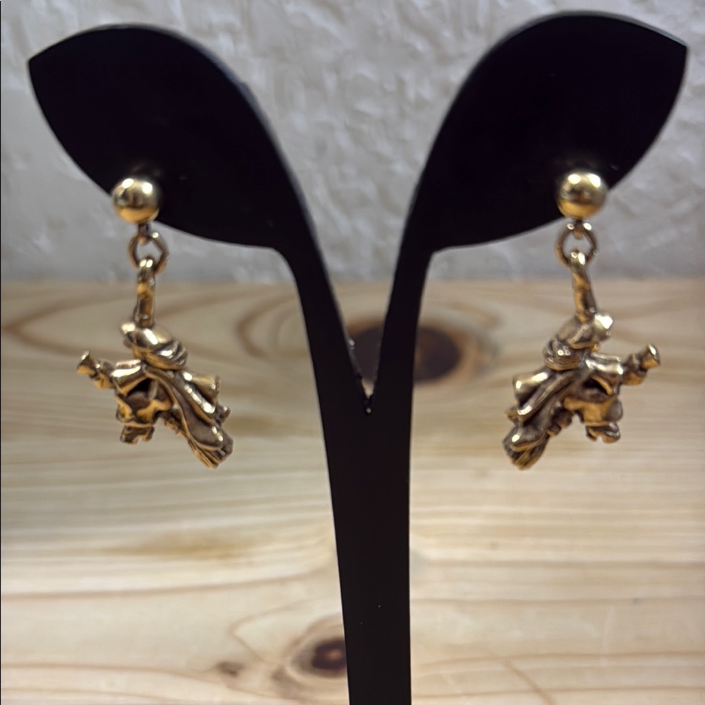 Gold Dangle Earrings Gold Dangle Earrings